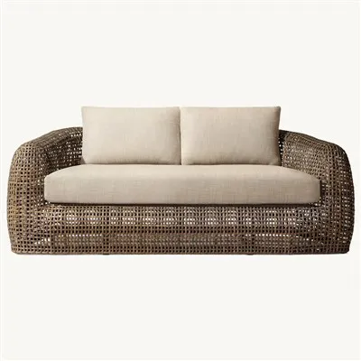 2-местен диван Ратанови комплекти градински мебели